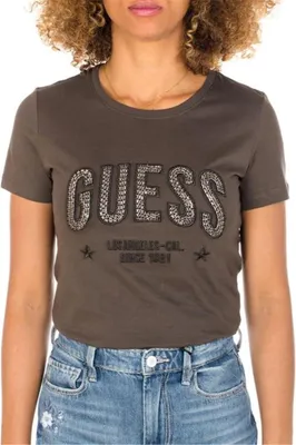 Immagine prodotto di Tričko kaki da donna Guess - S (NANI)