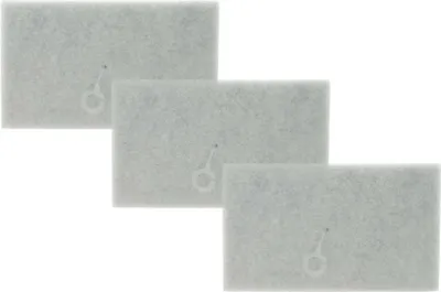 Produktbild von vhbw 3x Staubsaugerfilter Ersatz für Philips CP1102/01, 300004479401 Filter für Staubsauger - Schaumstofffilter Schwarz Weiß