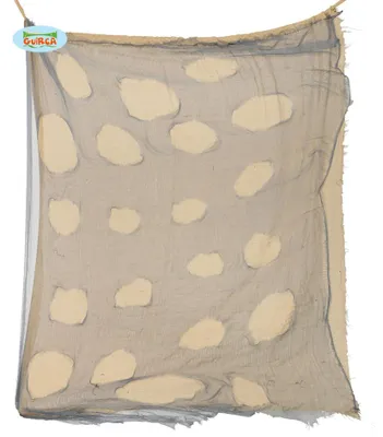 Produktbild von Halloween Deko Stoff Tuch Leinen Look 130 x 170 cm