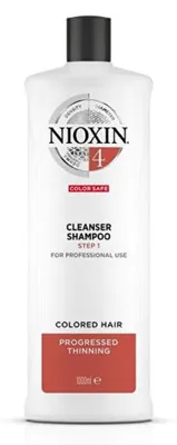 Image de Shampooing nettoyant pour cheveux colorés fins et cheveux clairsemés System 4 (Shampooing Cleanser System 4), 1000 ml
