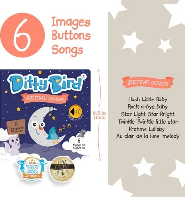 Obrázek produktu pro Angličtina: Ditty Bird - Bedtime Songs.