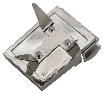 Steckverschluss 30x40mm, silbern