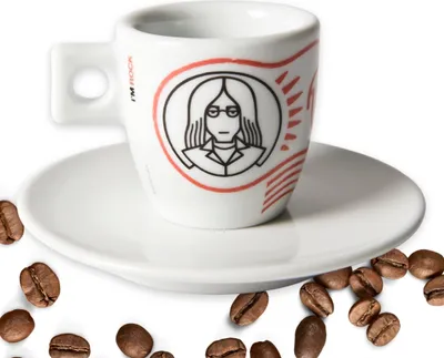 Produktbild von Caffè Moak Espressotasse I`M ROCK mit Untertasse