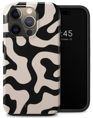 Obrázok produktu pre Zadný kryt Selencia Vivid pre Apple iPhone 15 Pro - Art Wave Black