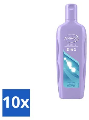 Obrázek produktu pro 10 kusů šamponu Andrélon 2 v 1 - 450 ml - výhodná balení