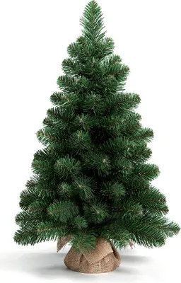 Produktbild von Vánoční stromek umělý Narnie v květináči 60 cm se stojánkem