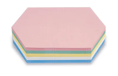 Produktbild von Magnetoplan Kommunikationskarte Königswabe, 297 x 165 mm, 500 Stück, sortiert, 500 Blatt 500 Stk