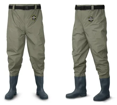 Produktbild von Delphin HRON Pants Hüft Wathose mit Profilsohle Größe 41 42 43 44 45 46 47 : 43 Größe: 43