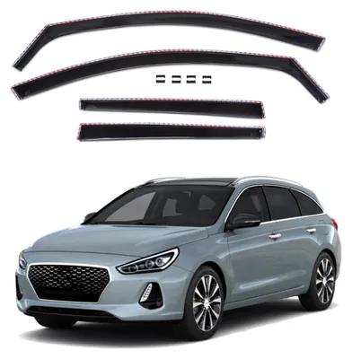 Immagine prodotto di Deflettori Per Hyundai i30 Dal 2017 CV 4 Pezzi GP