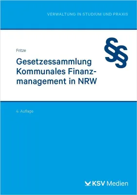 Produktbild von Gesetzessammlung Kommunales Finanzmanagement in NRW