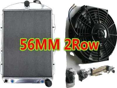 Image de Radiateur, alliage d'aluminium, puissance de refroidissement améliorée, radiateur et ventilateur