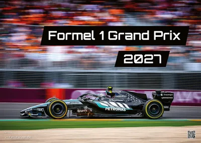 Produktbild von Formel 1 - Grand Prix - 2027 - F1 Kalender DIN A3