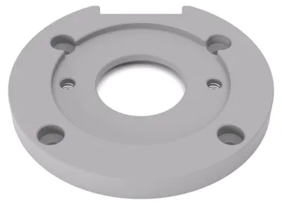 Immagine prodotto di PRIWAS piastra adattatrice compatibile con Einhell TP-ET 18 Li BL | piastra di scorrimento per bussole di copiatura compatibile con rifilatori Einhell