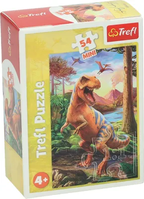 Zdjęcie produktu dla Trefl - S. Price Puzzle - 54 mini quot; - Niesamowite dinozaury