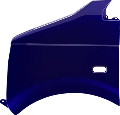 Productafbeelding van BLU Spatbord geschikt voor VW Volkswagen Transporter T5 / Multivan / Caravelle LD5Q Links Blauw SchattenBlau | 2003-2015 | Voorzijde | Gelakt | Montageklaar