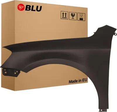 Immagine prodotto di BLU Parafango compatibile con VW Volkswagen Passat B7 LC8Z Sinistra Braun MokkaBraun | 2010-2014 | Anteriore | Verniciato | Pronto per il montaggio | Acciaio