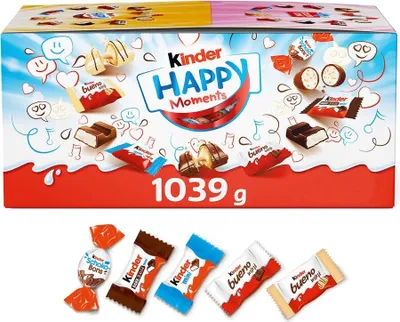 Produktbild von kinder Happy Moments Mini Mix mit 5 Spezialitäten von kinder 1039g