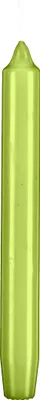 Produktbild von Leuchterkerzen Limonegrün 250 x Ø 25 mm, 12 Stück
