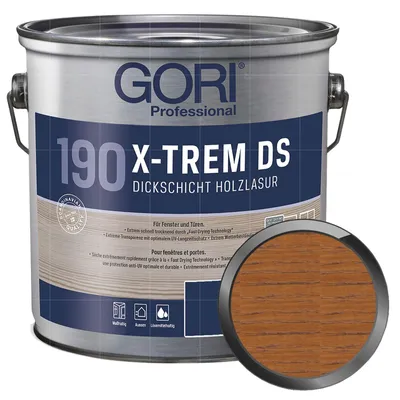Produktbild von GORI 190 X-TREM DS 2.5 Liter EICHE Dickschichtlasur Holzlasur