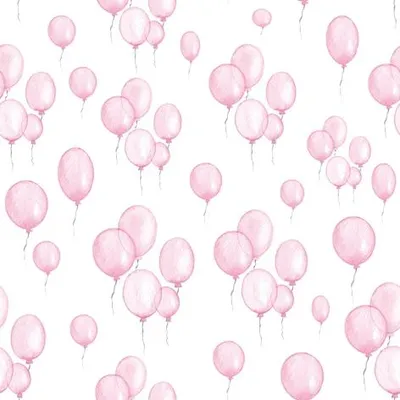 Produktbild von ti-flair Serviette Petit Ballons rose 33x33cm