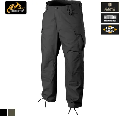 Produktbild von Helikon-Tex SFU Next Hose – PolyBaumwolle Twill – in mehreren Varianten erhältlich, Größe:S/Long, Farbe:Schwarz