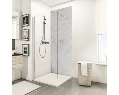 Produktbild von SCHULTE Duschrückwand DecoDesign ExpressPlus Steinoptik hell grau 255 x 100 cm EP1901025 602