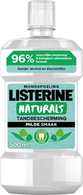Obrázek produktu pro Listerine Naturals Ústní voda na ochranu zubů 500 ml - 1 kus