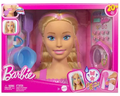 Obrázok produktu pre Barbie JFG81, Hlava bábiky na líčenie a styling, Žena, 3 rok / roky, Dievča, 266 mm, 1,2 kg