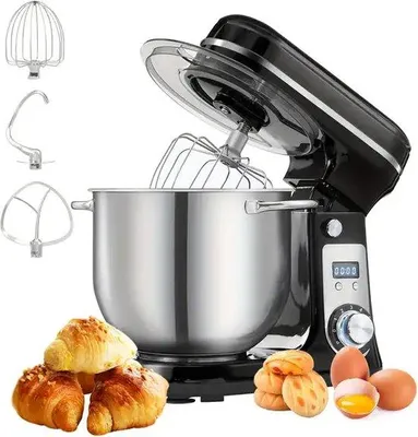 Image de Robot de cuisine - 1200 W - 6 L - 6 vitesses - Noir