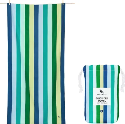 Produktbild von Dock & Bay Beach Towel L Cool Lagoon 160x90cm