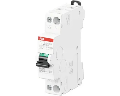 Produktbild von DS301CA-B16/0,03 FI/LS-Schalter 6kA 1P+N Typ A B16 30mA (2CSR255163R1165)