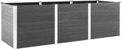 Produktbild von Hochbeet Grau 300x50x91 cm WPC