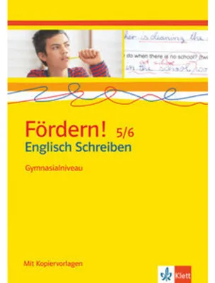 Image de Fördern! 5./6. Klasse. Englisch Schreiben. Gymnasialniveau