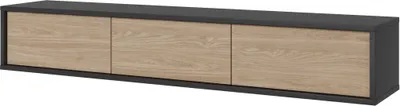 Produktbild von Meublorama HA-FRIDA-24JDMT38*2C/34KG, Grau, Mitteldichte Faserplatte (MDF), 3 Tür(en), 360 mm, 1800 mm, 320 mm