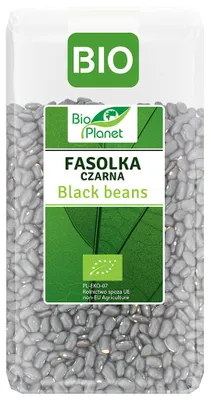 FASOLKA CZARNA BIO 500 g - BIO PLANET