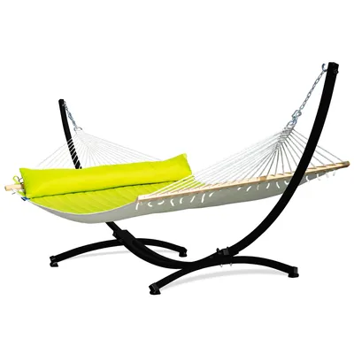 Obrázok produktu pre Potenza hojdacia sieť s rámom Pre dve osoby hojdacia sieť s tyčou 210x140 cm I Rám 220kg