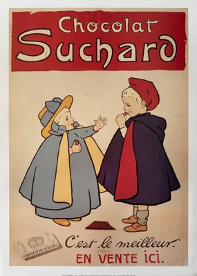 Immagine prodotto di Cioccolato Suchard - 2 bambini - 50x70 cm Poster