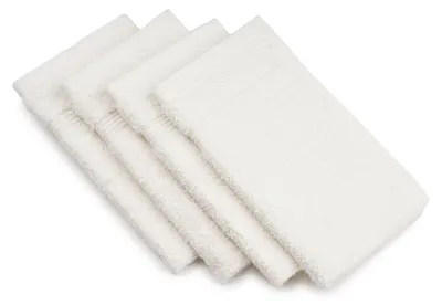 Zdjęcie produktu dla Gözze - Ręczniki gościnne, zestaw 4 sztuk, miękkie i chłonne, 100% bawełna, 30 x 50 cm - kolor naturalny
