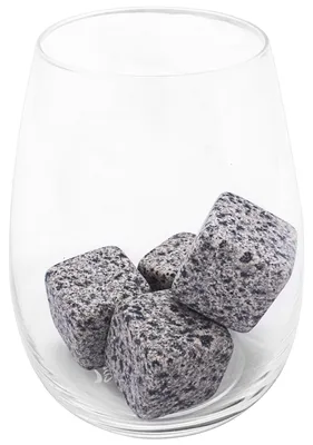 Whisky-Kühlsteine aus Granit – Set mit 6 Steinen