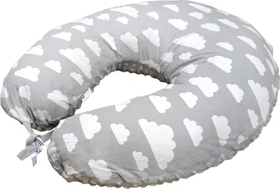 Obrázek produktu pro COSING Kojící polštář MINKY + BAVLNA Šedá