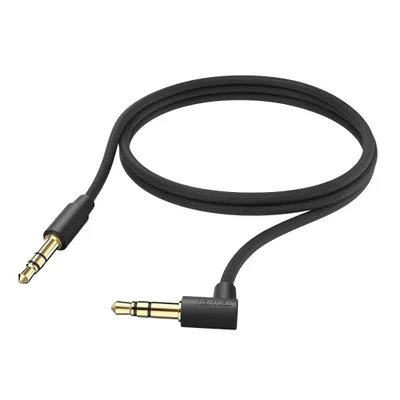 Produktbild von Hama Verbindungskabel, 3,5-mm-Klinken-Stecker, 1,0 m, Schwarz