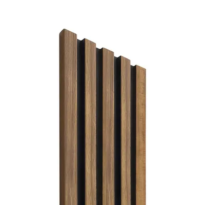 Zdjęcie produktu dla Panel ścienny Lineo 3 Marron Zestaw 4 Paneli 265x16,8 cm 1 szt.
