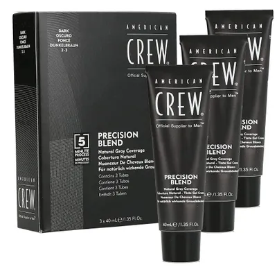 Immagine prodotto di American Crew Colore per capelli Precision Blend Copertura grigio naturale