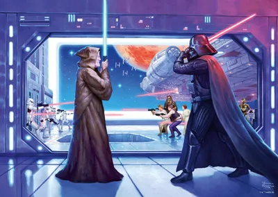Produktbild von Schmidt Spiele - Star Wars™ - Obi Wan's letzter Kampf, 1000 Teile