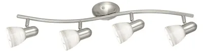 Produktbild von EGLO 88474, Strahler Oberflächenbeleuchtung, E14, 4 Glühbirne(n), 220-240 V, Nickel