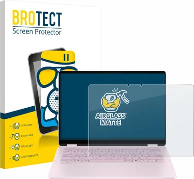 Produktbild von BROTECT Entspiegelungs Schutzglas für HP OmniBook 5 Flip 14 14-fp0153ng Schutzfolie Panzer Folie Glas Display Schutz matt