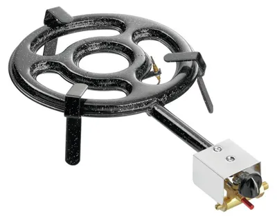 Zdjęcie produktu dla Palnik gazowy Bartscher Paella 2K300, odpowiedni do patelni Ø 360 - 420 mm, A153440