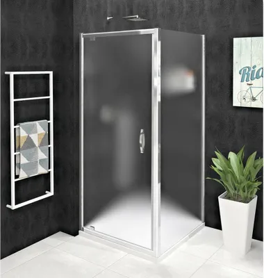 Produktbild von Gelco SIGMA SIMPLY Rechteckige Duschkabine Drehtür 900x800mm L/R Variante, Brick glas