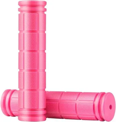 Imagen del producto de Puños para bicicleta Unyqoos® de 120 mm – fabricados en goma TPR suave, antideslizantes y con amortiguación de impactos, diámetro interior de 22 mm, 1 par, compatibles con BMX, bicicletas eléctricas, bicicletas de montaña, bicicletas de carretera, scooters, bicicletas plegables, sillas de ruedas y triciclos