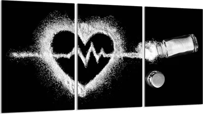 Image de Plaques de recouvrement pour cuisinière 3 pièces 30x52 Couvercle pour plaque vitrocéramique, verre, cœur noir